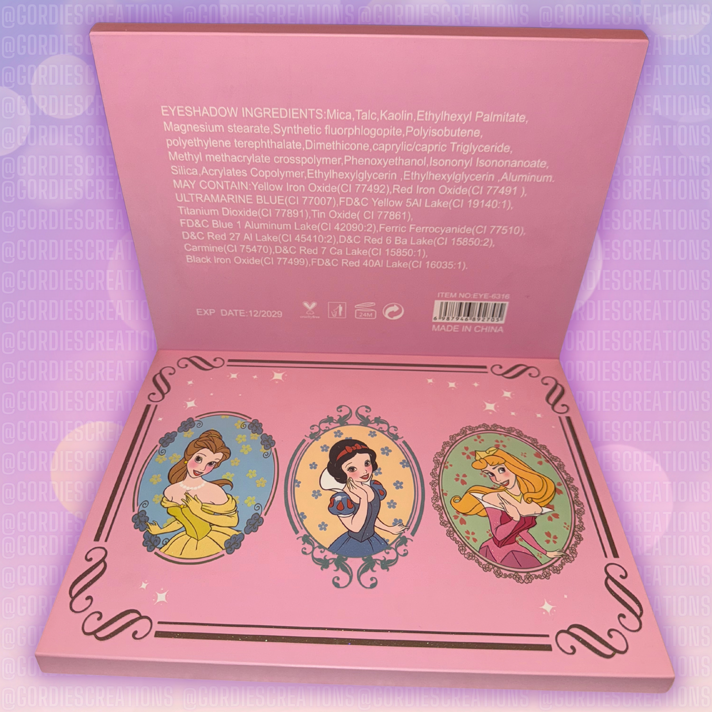 Princesses Eyeshadow Palette