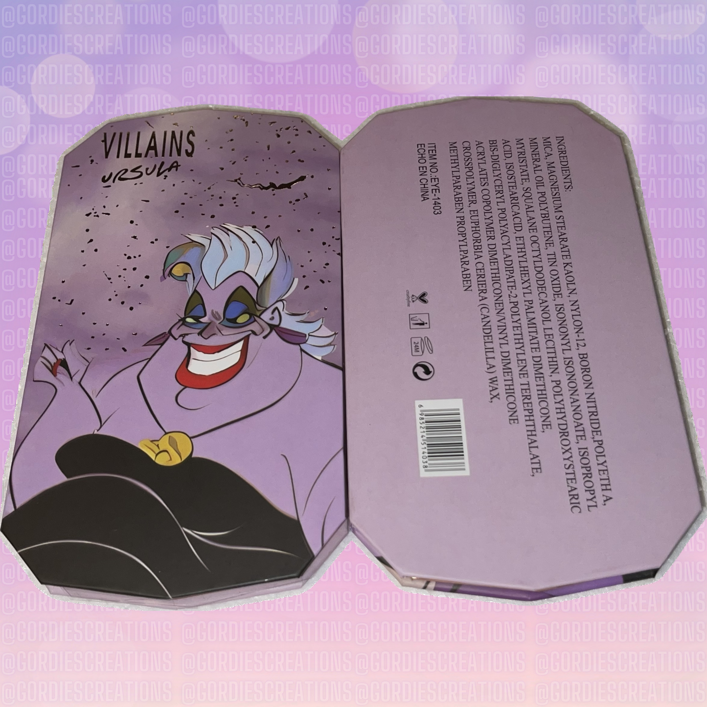 U Villains Eyeshadow Palette