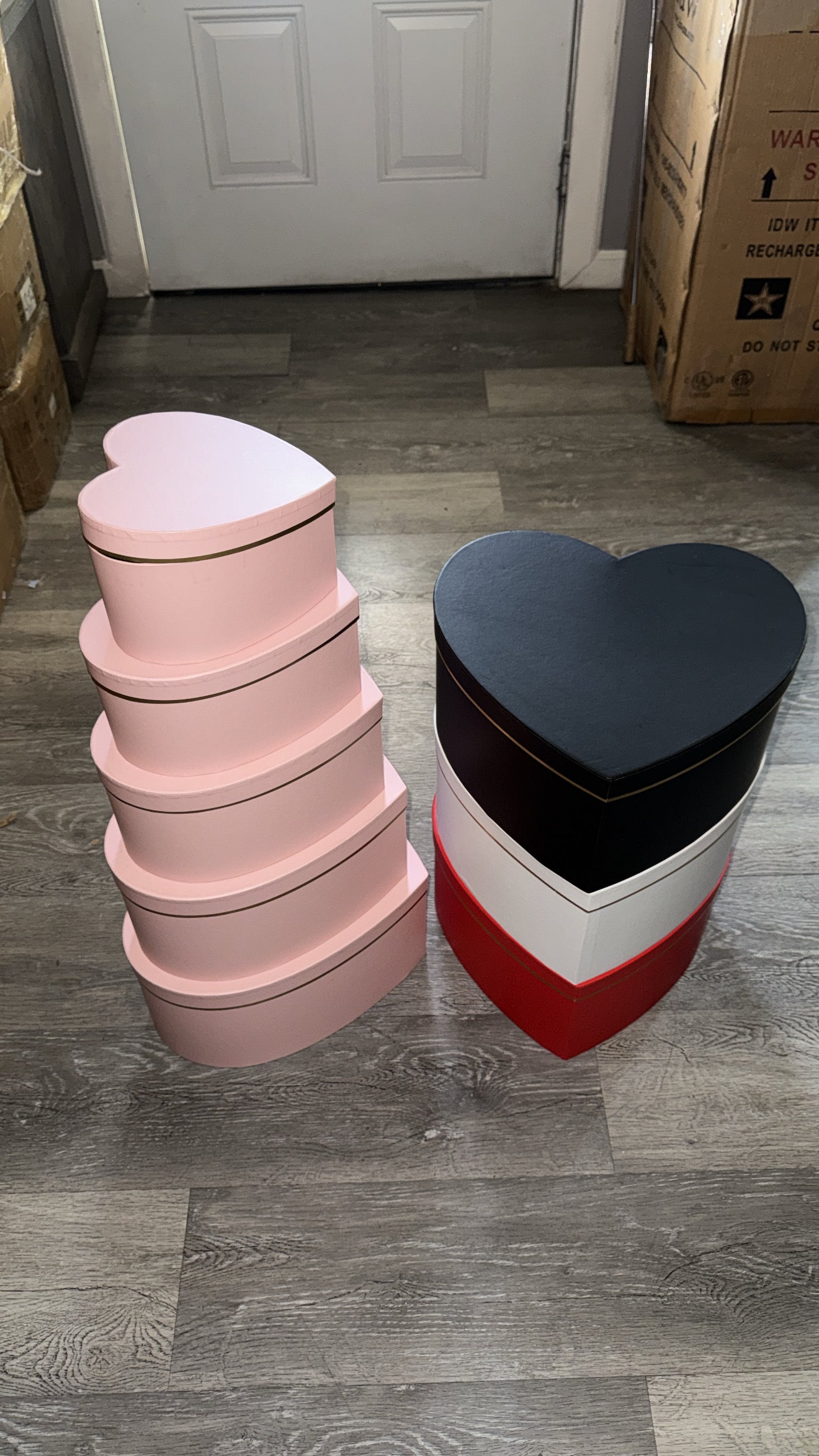 Heart Box Set - 5 Pcs
