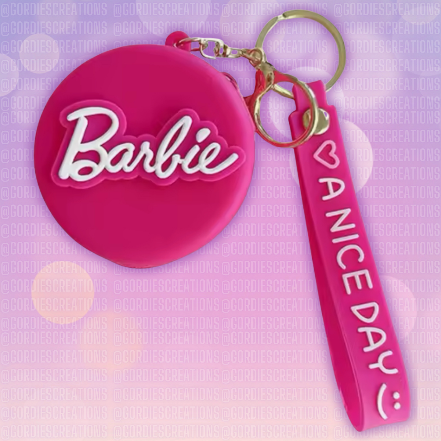 B Coin Keychain