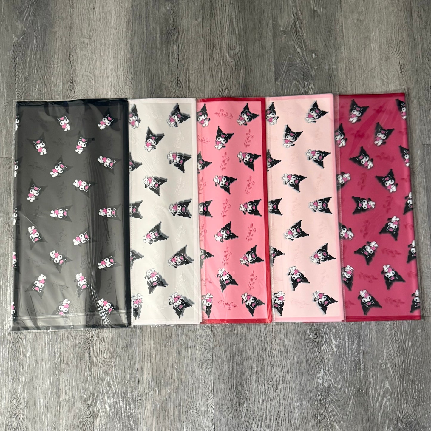 K Floral Bouquet Wrapping Paper