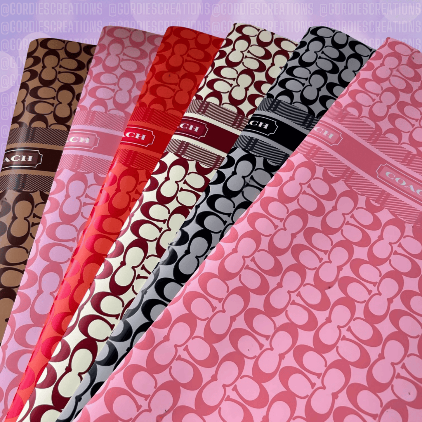 C Floral Bouquet Wrapping Paper