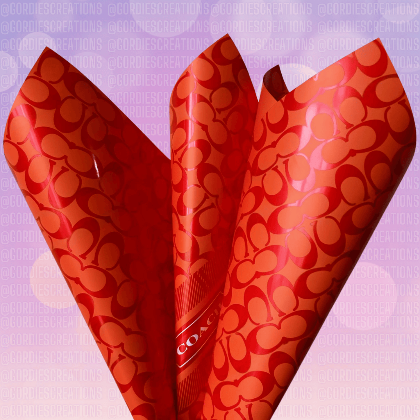 C Floral Bouquet Wrapping Paper