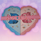 S & A Heart Eyeshadow Palette