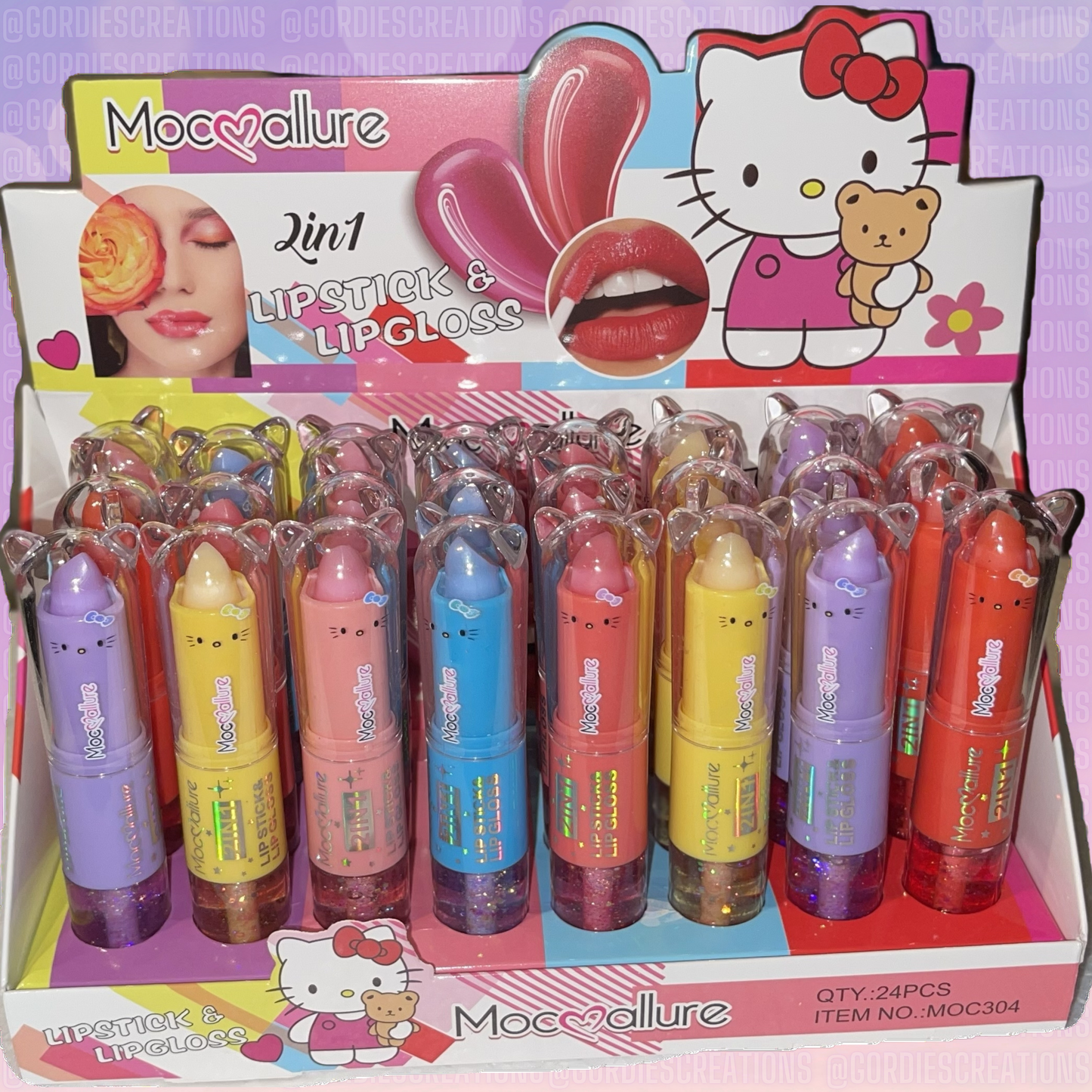 2 in 1 Lipstick & Lipgloss