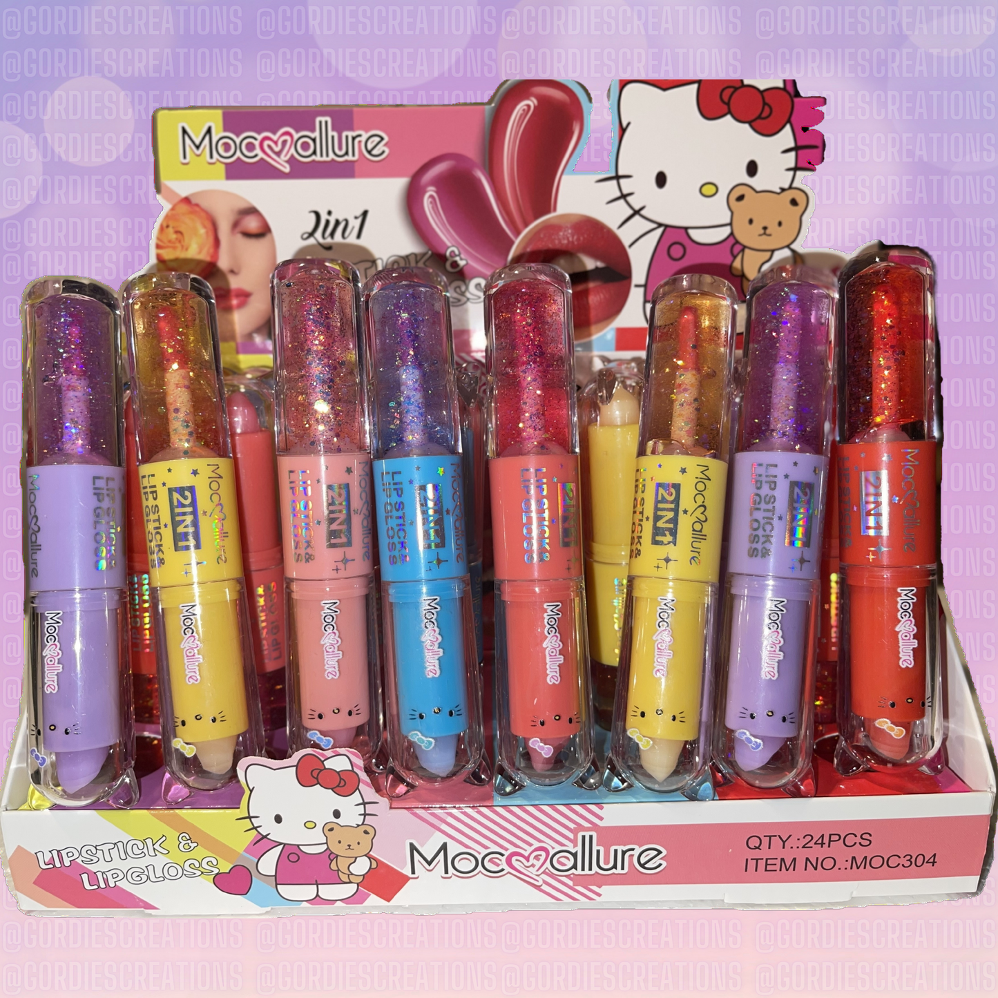 2 in 1 Lipstick & Lipgloss