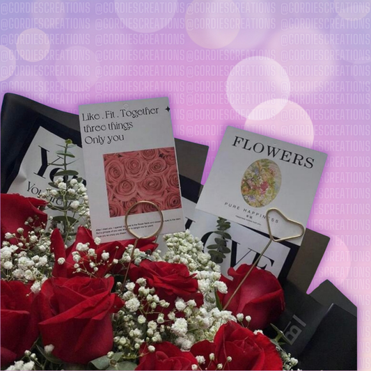 Flower Picks - Business Card Holder
