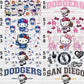 Baseball HK UV DTF 16 oz Cup Wrap
