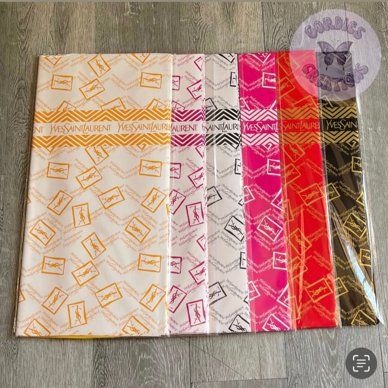 Designer Floral Bouquet Wrapping Paper