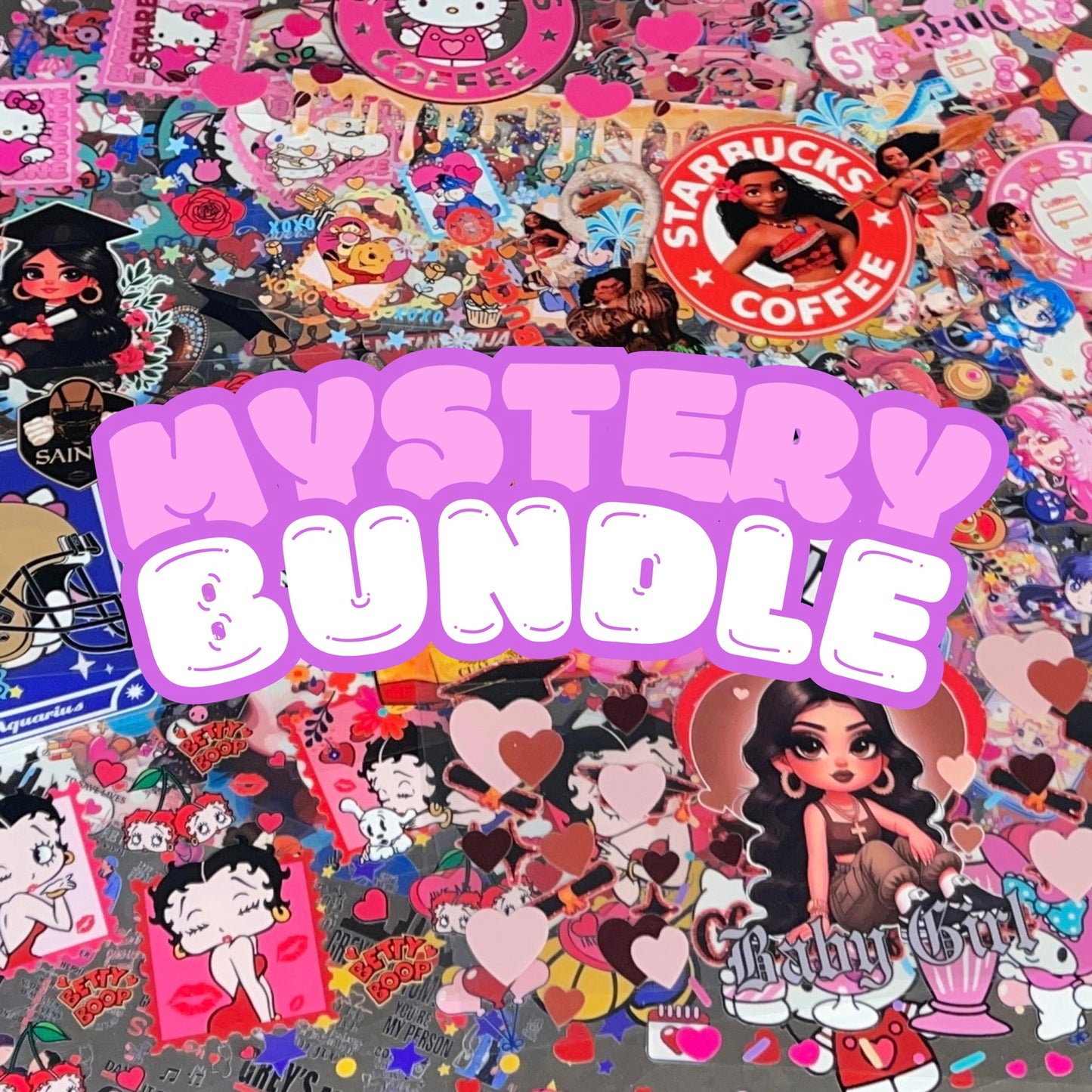 Mystery Bundle - UV DTF 16 oz Cup Wrap