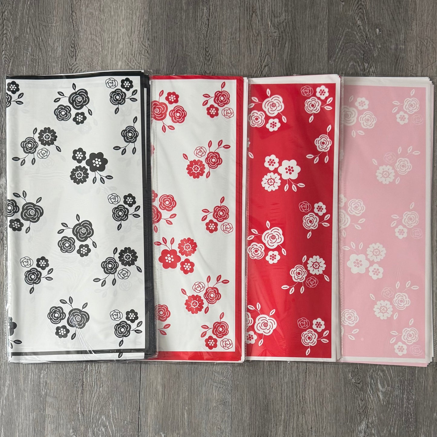 Flower Floral Bouquet Wrapping Paper