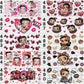 Cartoon UV DTF 16 oz Cup Wrap