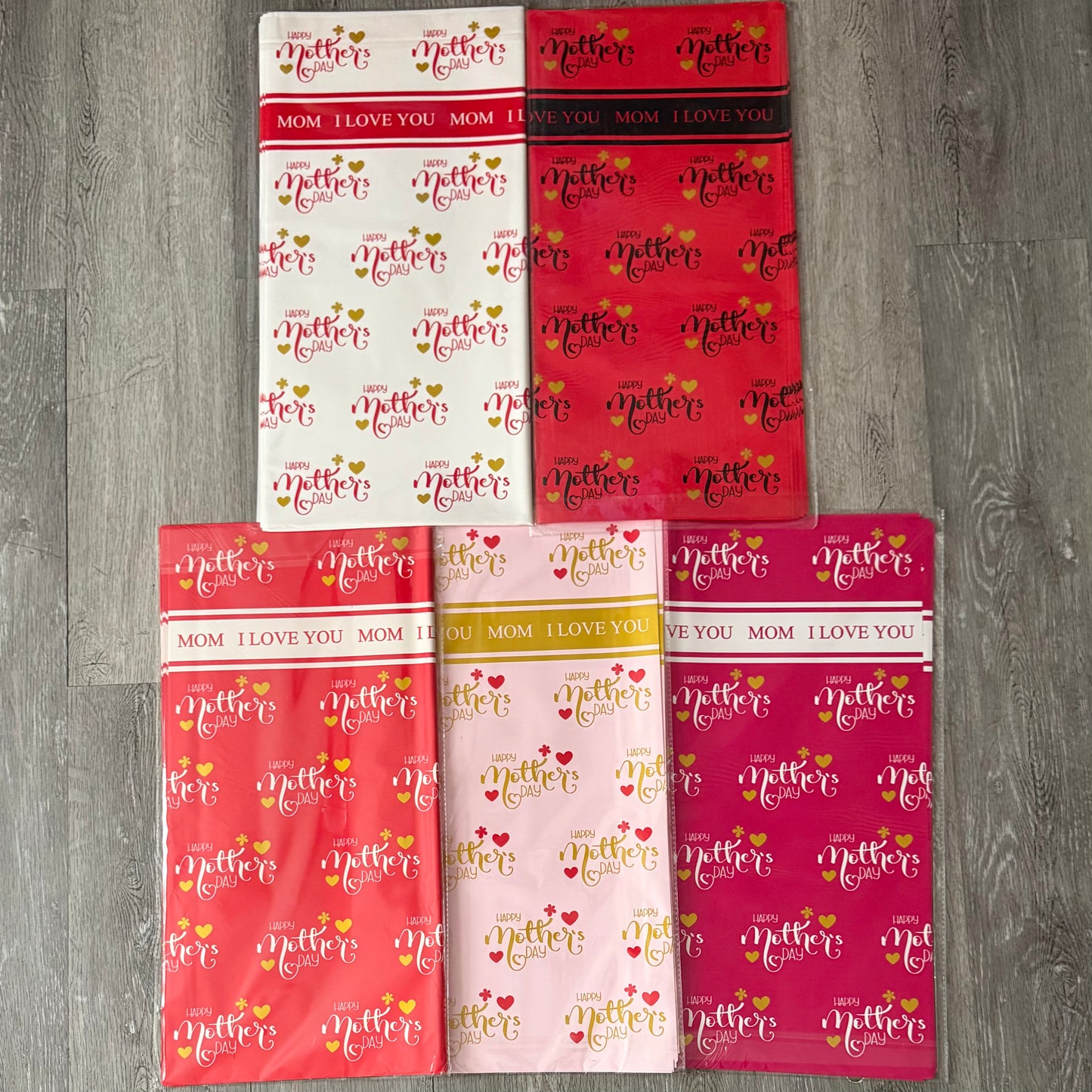 Mother’s Day Floral Bouquet Wrapping Paper