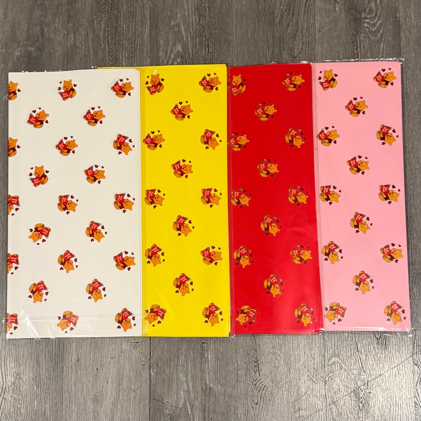 Bee Mine Floral Bouquet Wrapping Paper