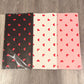 Heart Floral Bouquet Wrapping Paper