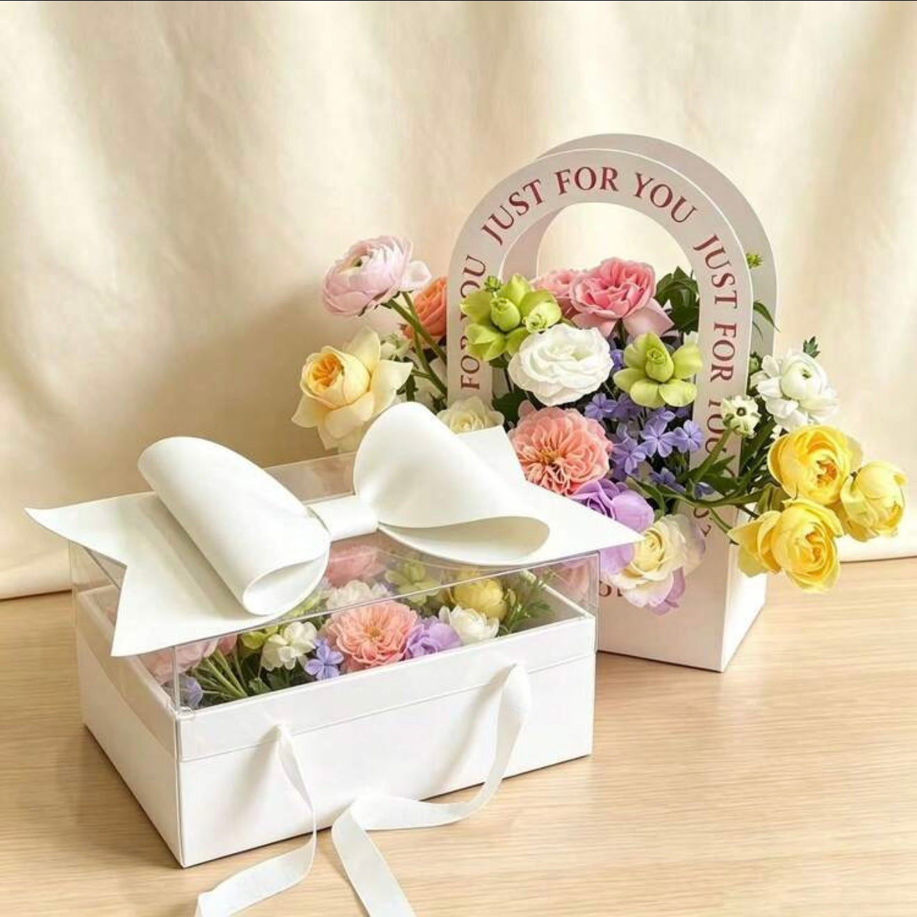 Bow Paper Gift Box