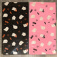Halloween Ghosts Floral Bouquet Wrapping Paper