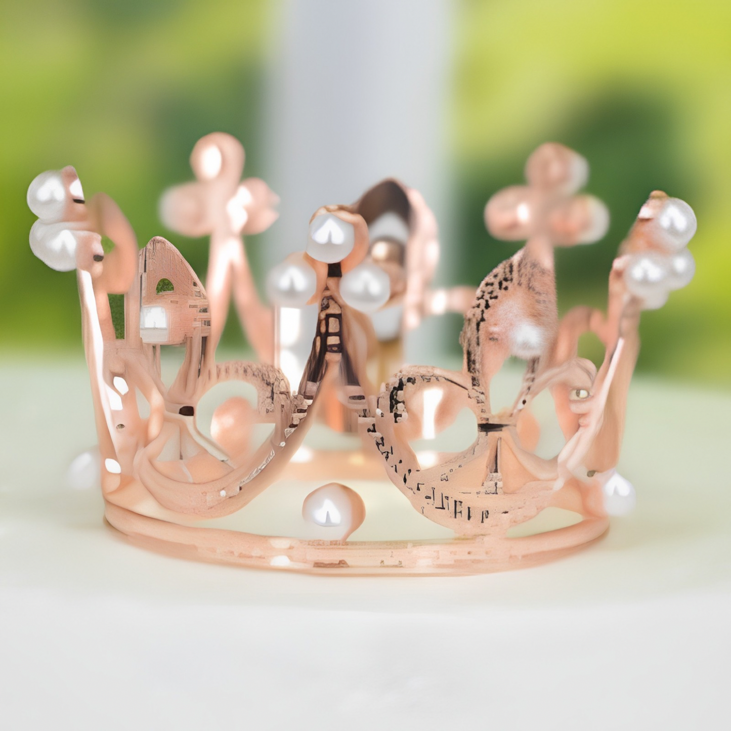 Mini Pearl Crown