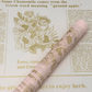 Newspaper Floral Bouquet Wrapping Paper