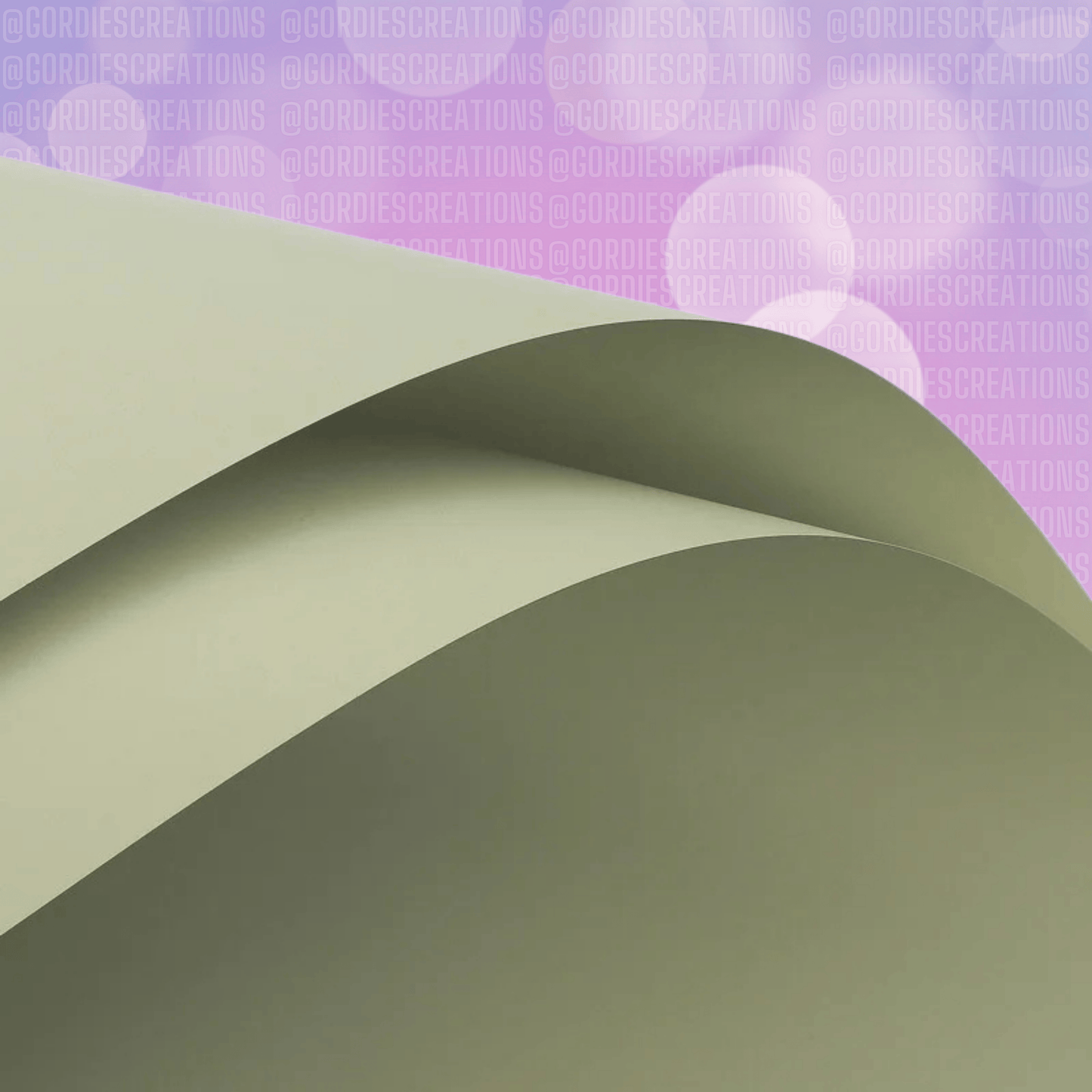 Solid Floral Bouquet Wrapping Paper