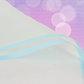 Transparent W/ Solid Edge Floral Bouquet Wrapping Paper