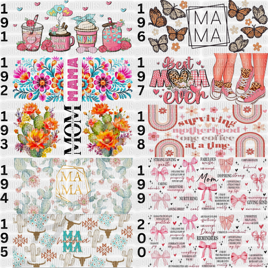 Mama UV DTF 16 oz Cup Wrap