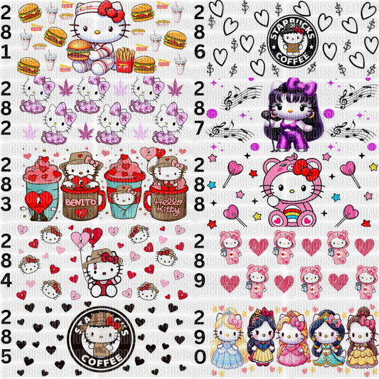 HK UV DTF 16 oz Cup Wrap