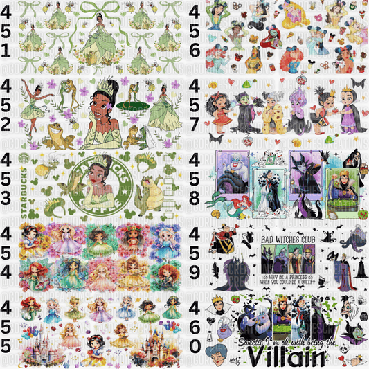 Villain UV DTF 16 oz Cup Wrap