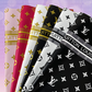LV Floral Bouquet Wrapping Paper